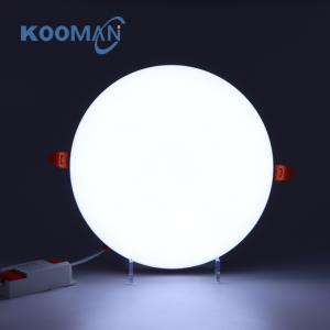 Frameless round square 10W 18W 24W 36W slim recessed led ceiling light for deceration home led panel light